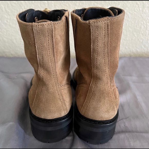 All Saints Ariel Combat Suede Boots Size EU 36 New - Picture 8 of 14